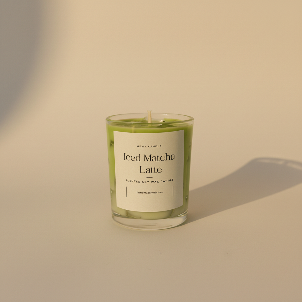 Iced Matcha Latte 1