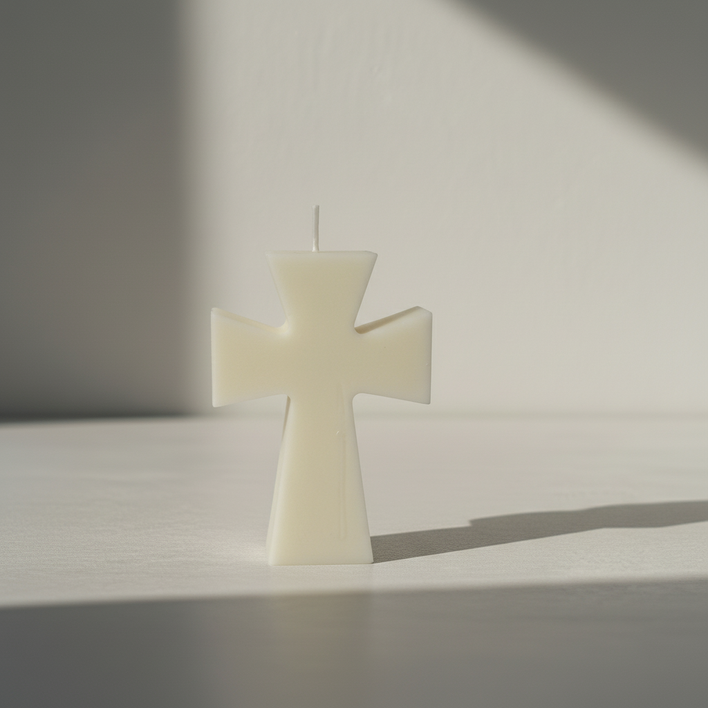 Kreuz Kerze 1